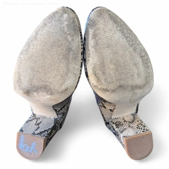 JustFab Snakeskin Patterned Women's Boots - Picture 6 of 6